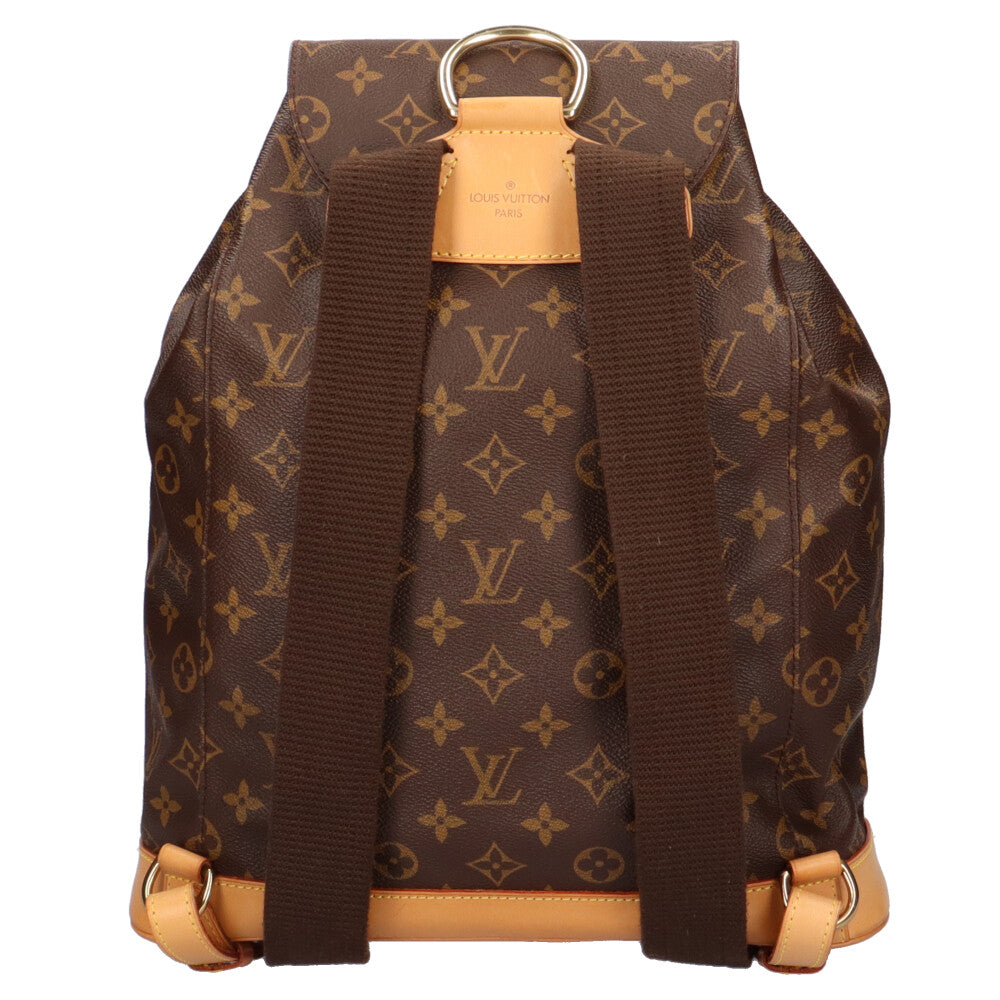 ルイヴィトン LOUIS VUITTON モンスリGM モノグラム リュック・デイパック モノグラムキャンバス レディース 中古