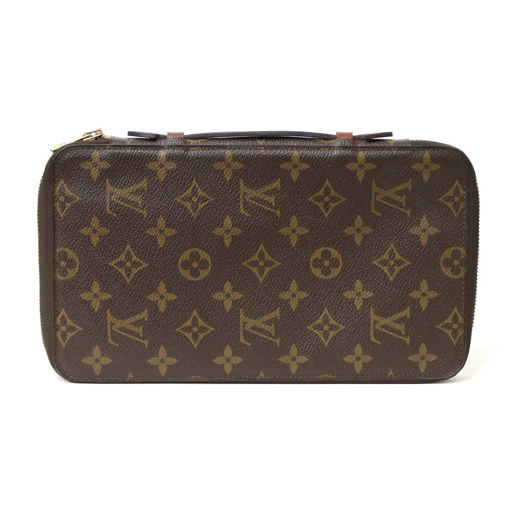 ルイヴィトン LOUIS VUITTON ポッシュエスカバド モノグラム パスポートケース ユニセックス 中古