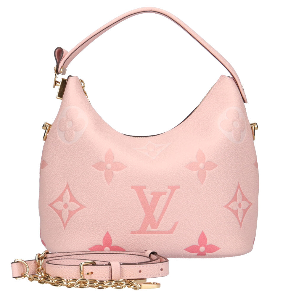 ルイヴィトン LOUIS VUITTON マシュマロPM モノグラムジャイアント ショルダーバッグ モノグラムアンプラント ピンク レディース 中古