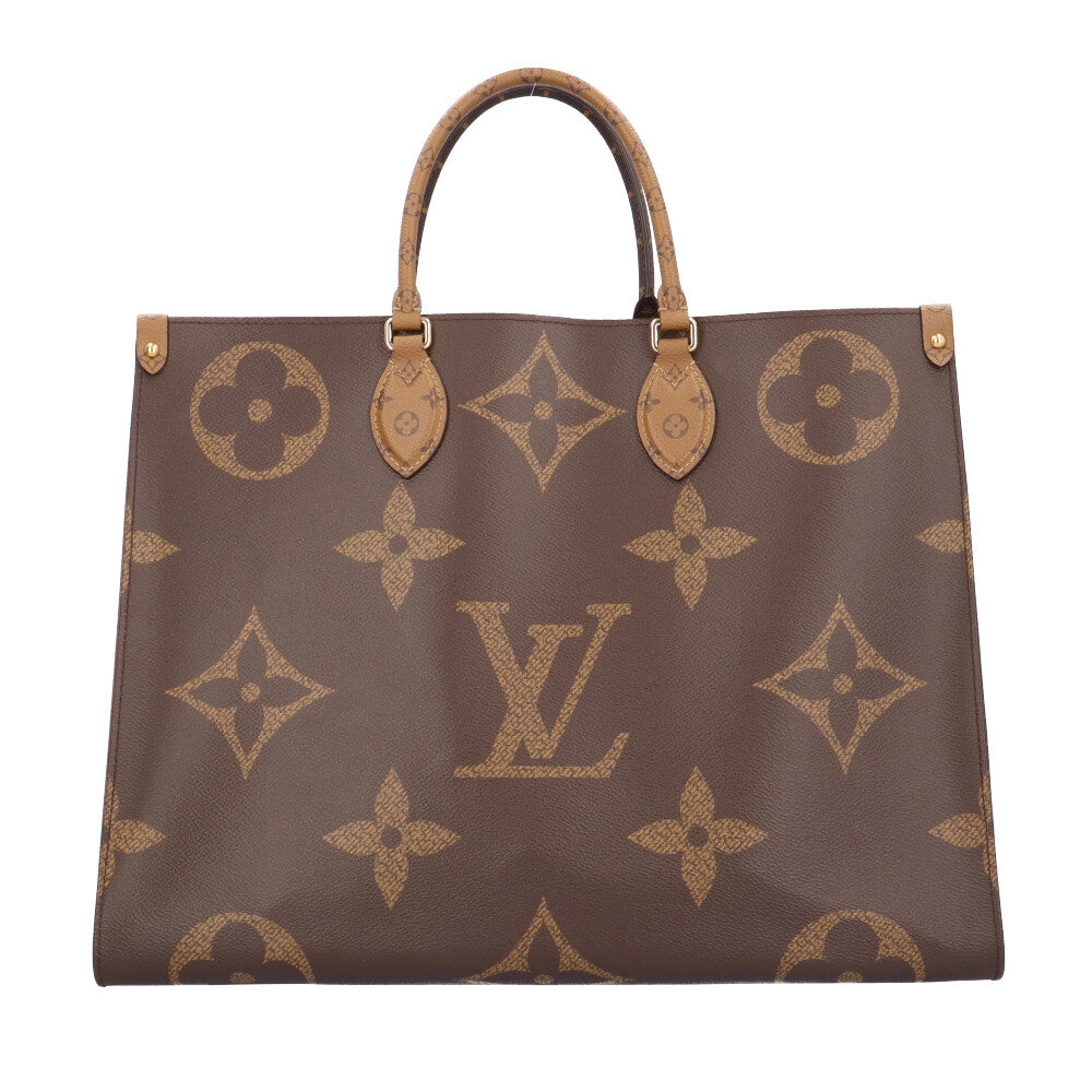 ルイヴィトン オンザゴーGM モノグラムジャイアント トートバッグ モノグラムキャンバス ブラウン レディース LOUIS VUITTON –  【公式】リサイクルキング オンラインショップ