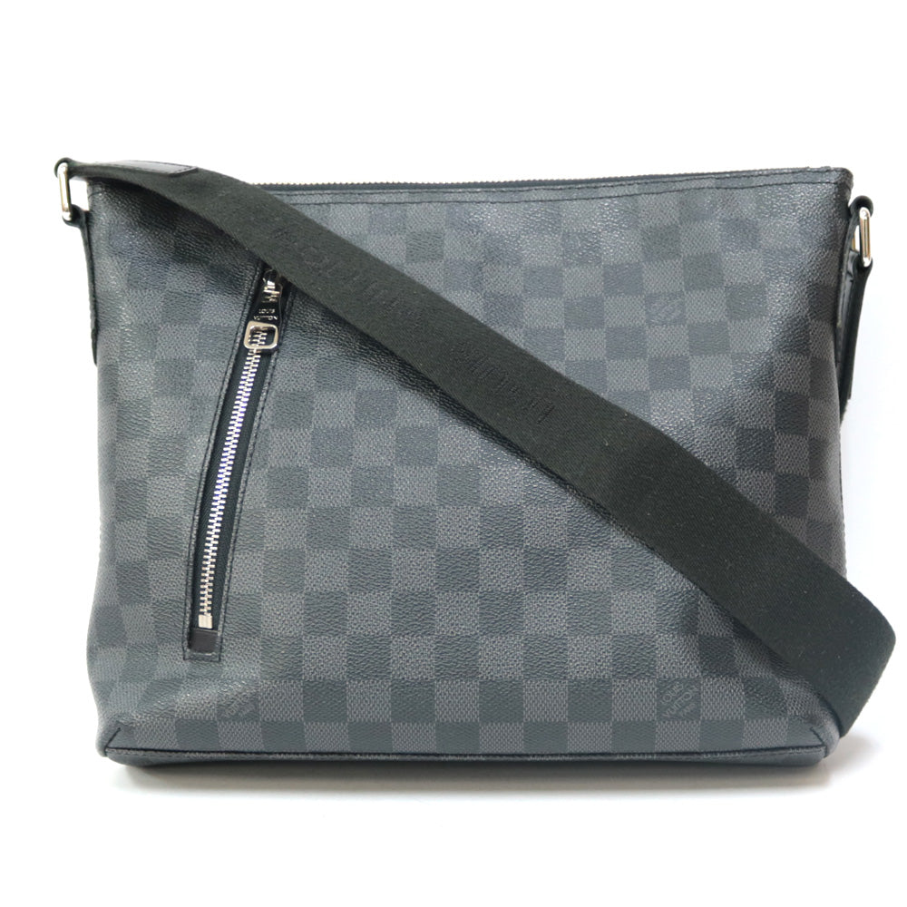 【中古】 ルイ・ヴィトン LOUIS VUITTON ショルダーバッグ ダミエグラフィット ミックPM N41211 ブラック ユニセックス【BIM】