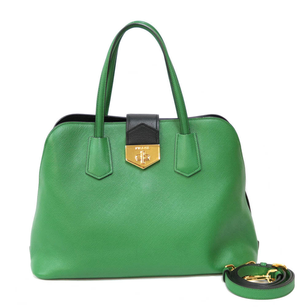 限界値下げ祭】 プラダ PRADA ショルダーバッグ グリーン レディース 