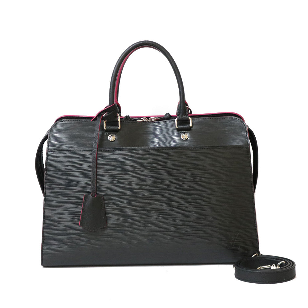 Louis Vuitton エピレザー ブラック ビジネスバッグ M40932 Louis Vuitton エピレザー ブラック ビジネスバッグ M40932 ルイ