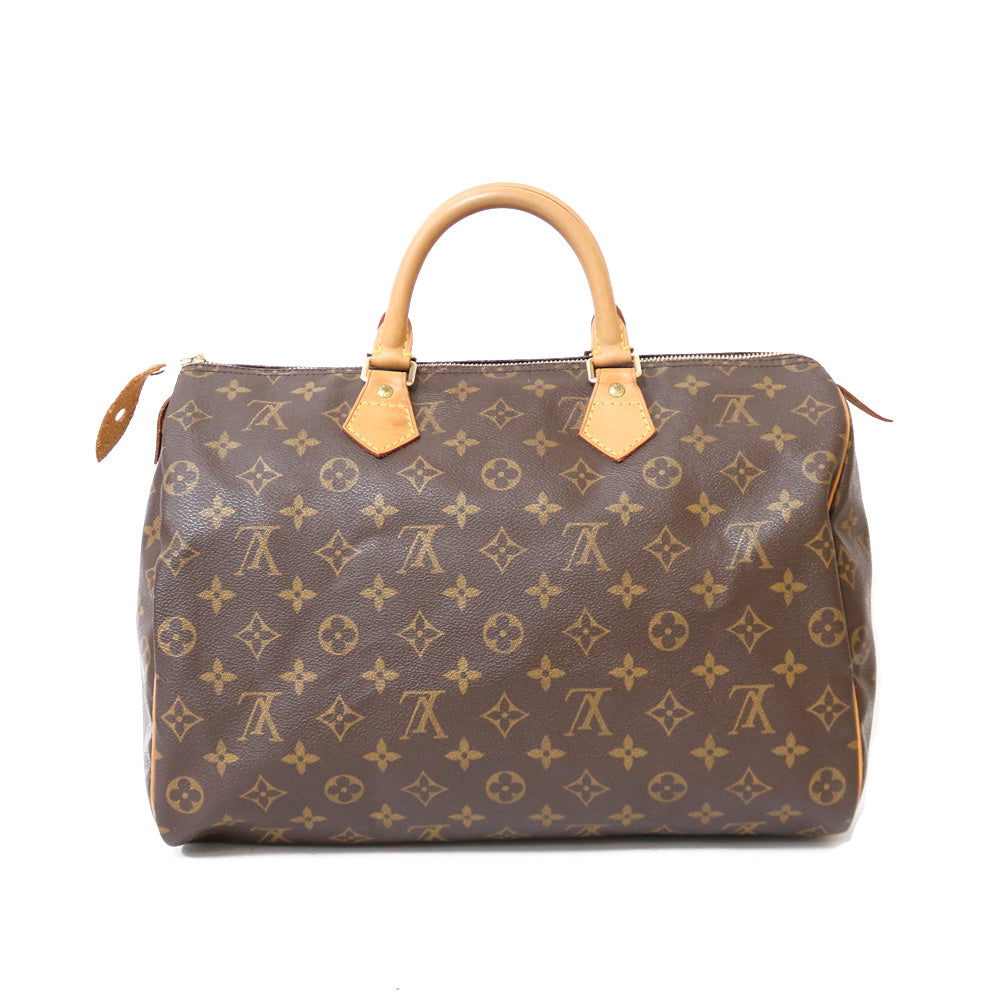 Used] Louis Vuitton Boston Bag Handbag Monogram Speedy 35 Monogram