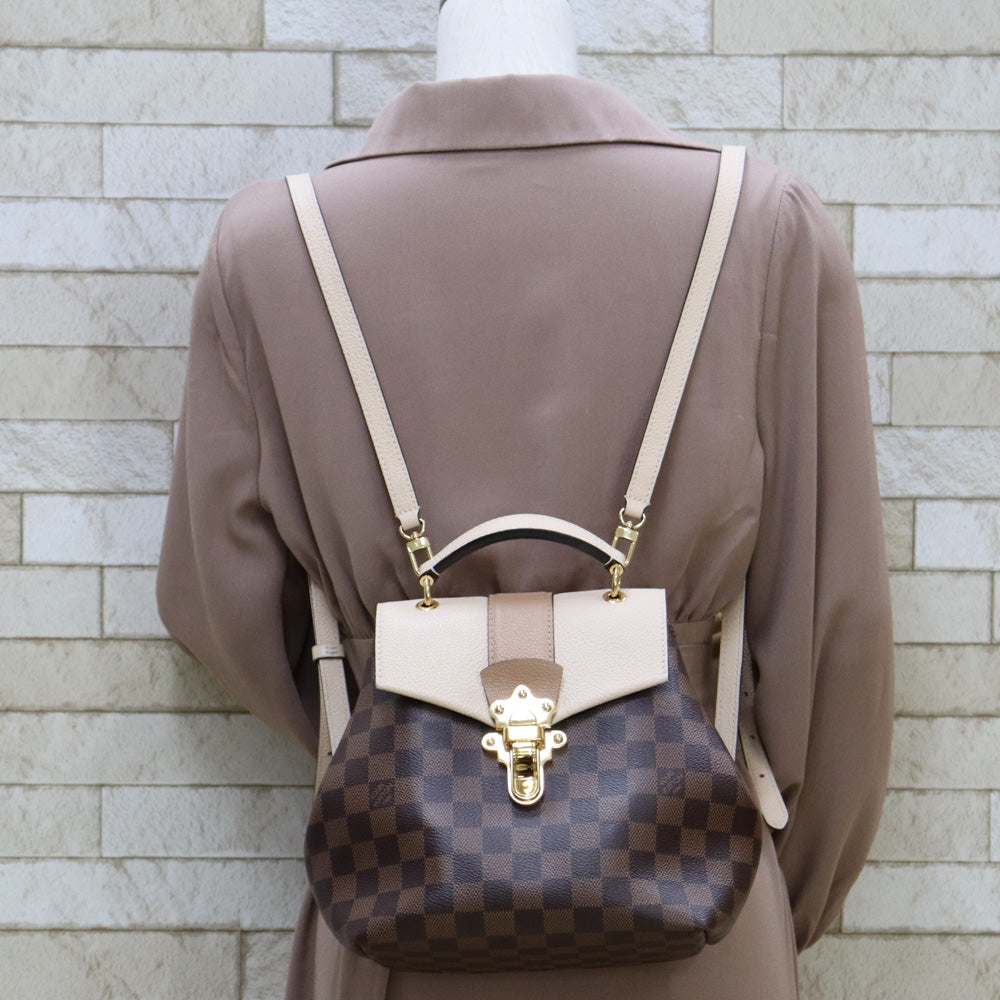 中古】 ルイ・ヴィトン LOUIS VUITTON リュック・デイパック リュック ダミエ ダミエクラプトンバックパック ダミエキャンバス –  【公式】リサイクルキング オンラインショップ