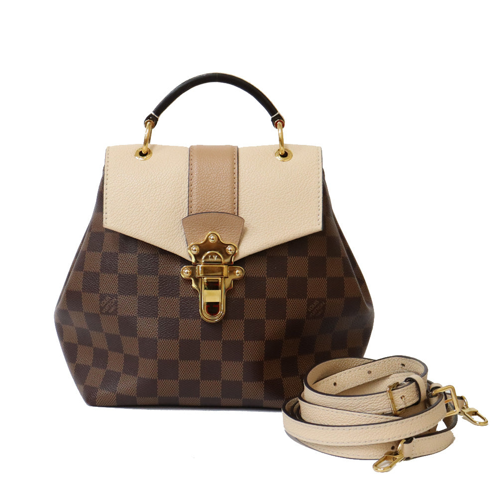 中古】 ルイ・ヴィトン LOUIS VUITTON リュック・デイパック リュック ダミエ ダミエクラプトンバックパック ダミエキャンバス –  【公式】リサイクルキング オンラインショップ