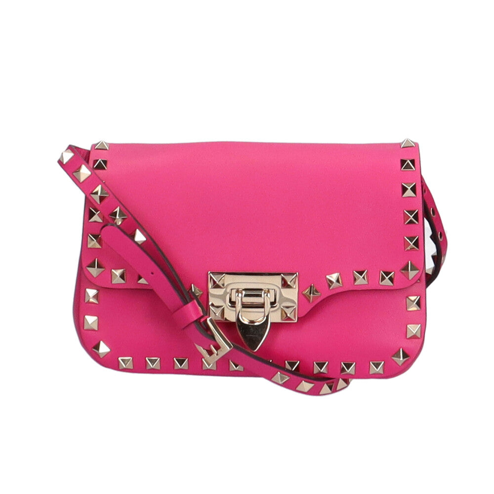 中古】 ヴァレンチノ Valentino ショルダーバッグ ロックスタッズ