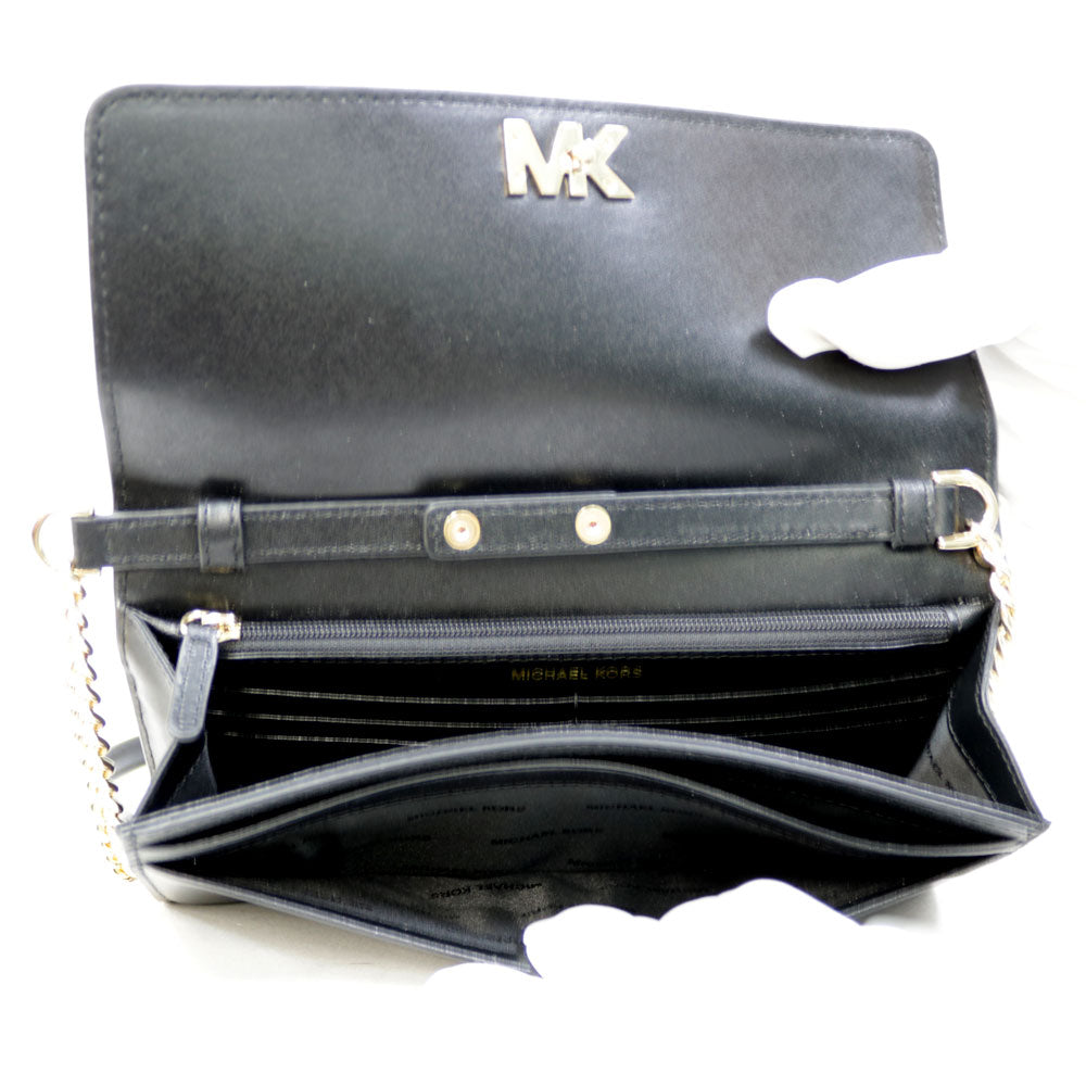 USED Michael Kors deals purse with wallet - Black