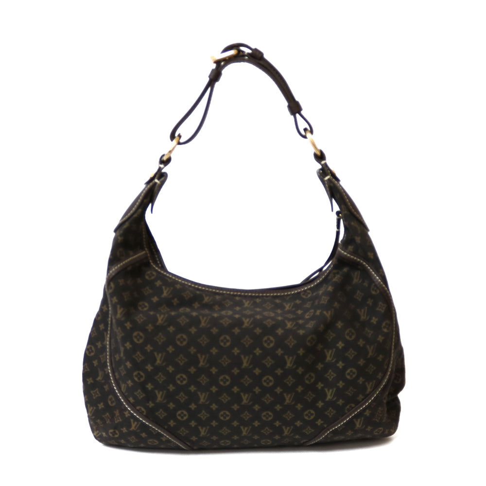 ルイヴィトン LOUIS VUITTON マノンPM モノグラムミニラン ショルダーバッグ モノグラムミニラン ブラウン レディース 中古