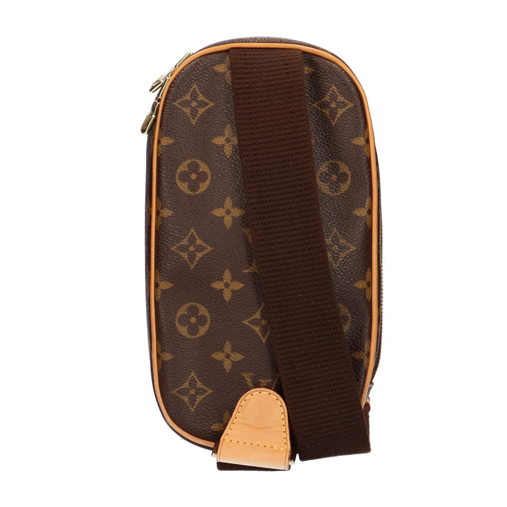 中古】 ルイ・ヴィトン LOUIS VUITTON ボディバッグ モノグラム ポシェットガンジュ モノグラムキャンバス M51870 ブラ –  【公式】リサイクルキング オンラインショップ