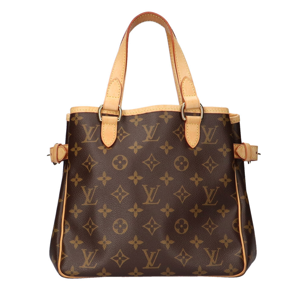 中古】 ルイ・ヴィトン LOUIS VUITTON ハンドバッグ モノグラム バティニョール モノグラムキャンバス M51156 ブラウン –  【公式】リサイクルキング オンラインショップ