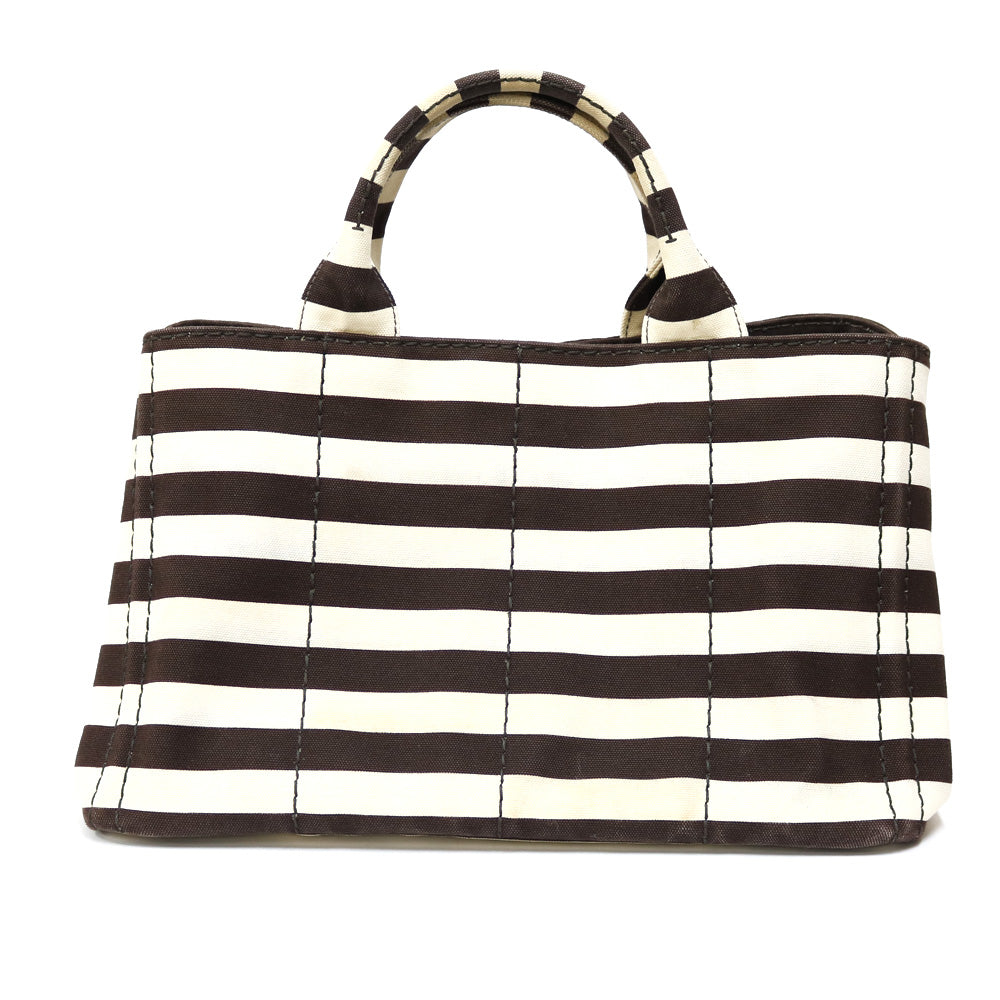 プラダ PRADA カナパトート トートバッグ コットンキャンバス ベージュ