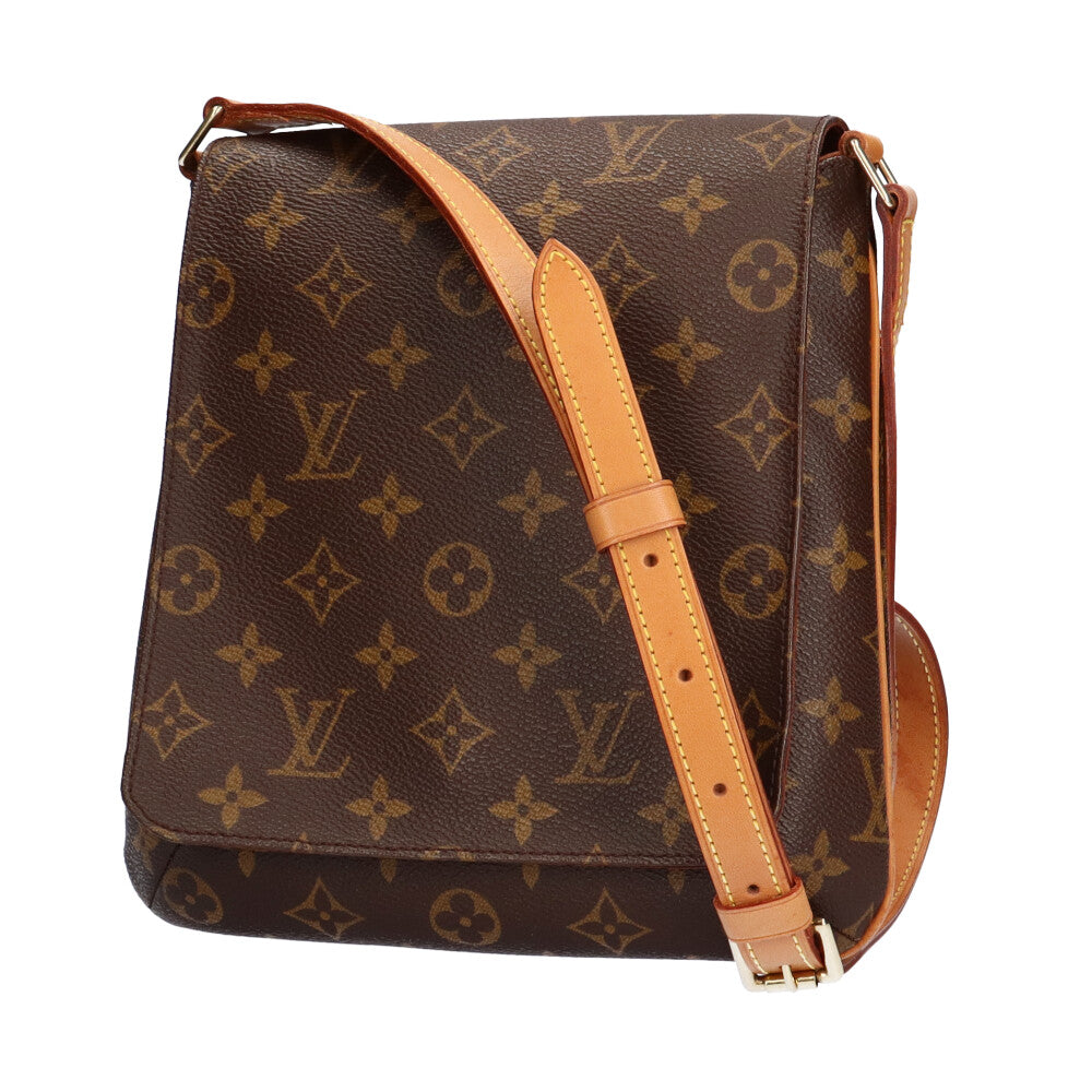 【中古】 ルイ・ヴィトン LOUIS VUITTON ショルダーバッグ モノグラム ミュゼットサルサ モノグラムキャンバス M51387 ブラウン  ブラウン レディース【SH】【BIM】