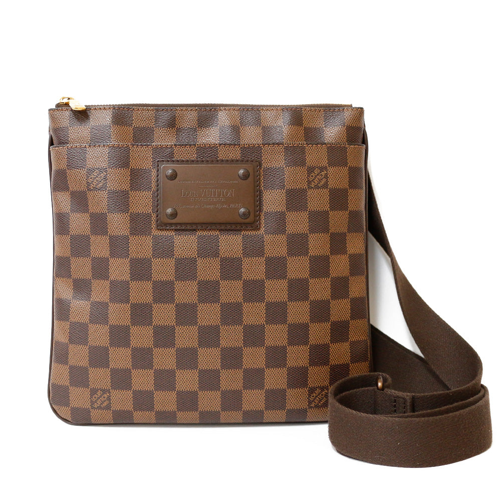 ルイヴィトン LOUIS VUITTON ポシェットブルックリン ダミエ ショルダーバッグ ダミエキャンバス ブラウン ユニセックス 中古 –  【公式】リサイクルキング オンラインショップ