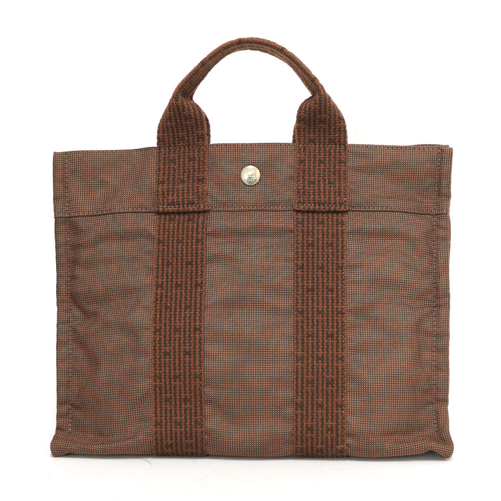 中古】 エルメス HERMES トートバッグ エールライン エールライン 
