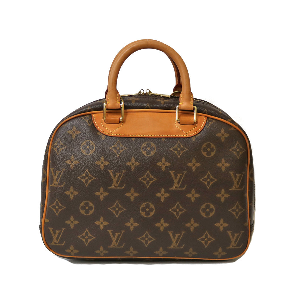 限界値下げ祭5-OF】 ルイヴィトン LOUIS VUITTON トゥルーヴィル モノグラム ハンドバッグ ブラウン レディース 中古 –  【公式】リサイクルキング オンラインショップ