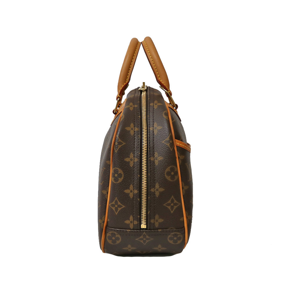 限界値下げ祭5-OF】 ルイヴィトン LOUIS VUITTON トゥルーヴィル モノグラム ハンドバッグ ブラウン レディース 中古 –  【公式】リサイクルキング オンラインショップ