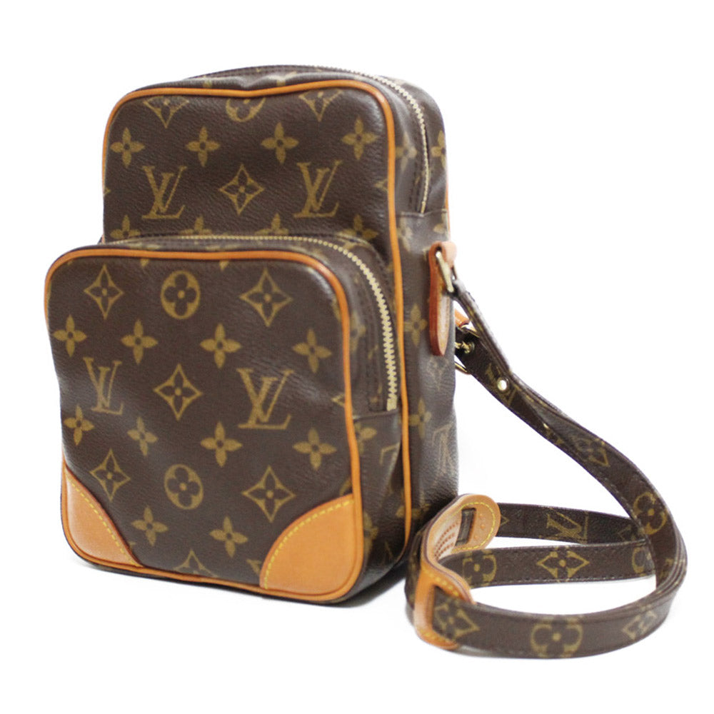 ルイヴィトン LOUIS VUITTON アマゾン モノグラム ショルダーバッグ モノグラムキャンバス ブラウン ユニセックス 中古