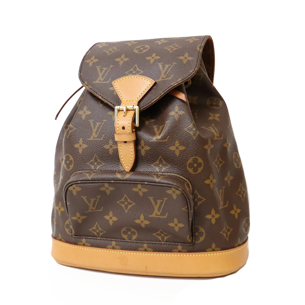 限界値下げ祭】 ルイヴィトン LOUIS VUITTON モンスリMM モノグラム リュック・デイパック レディース 中古 –  【公式】リサイクルキング オンラインショップ