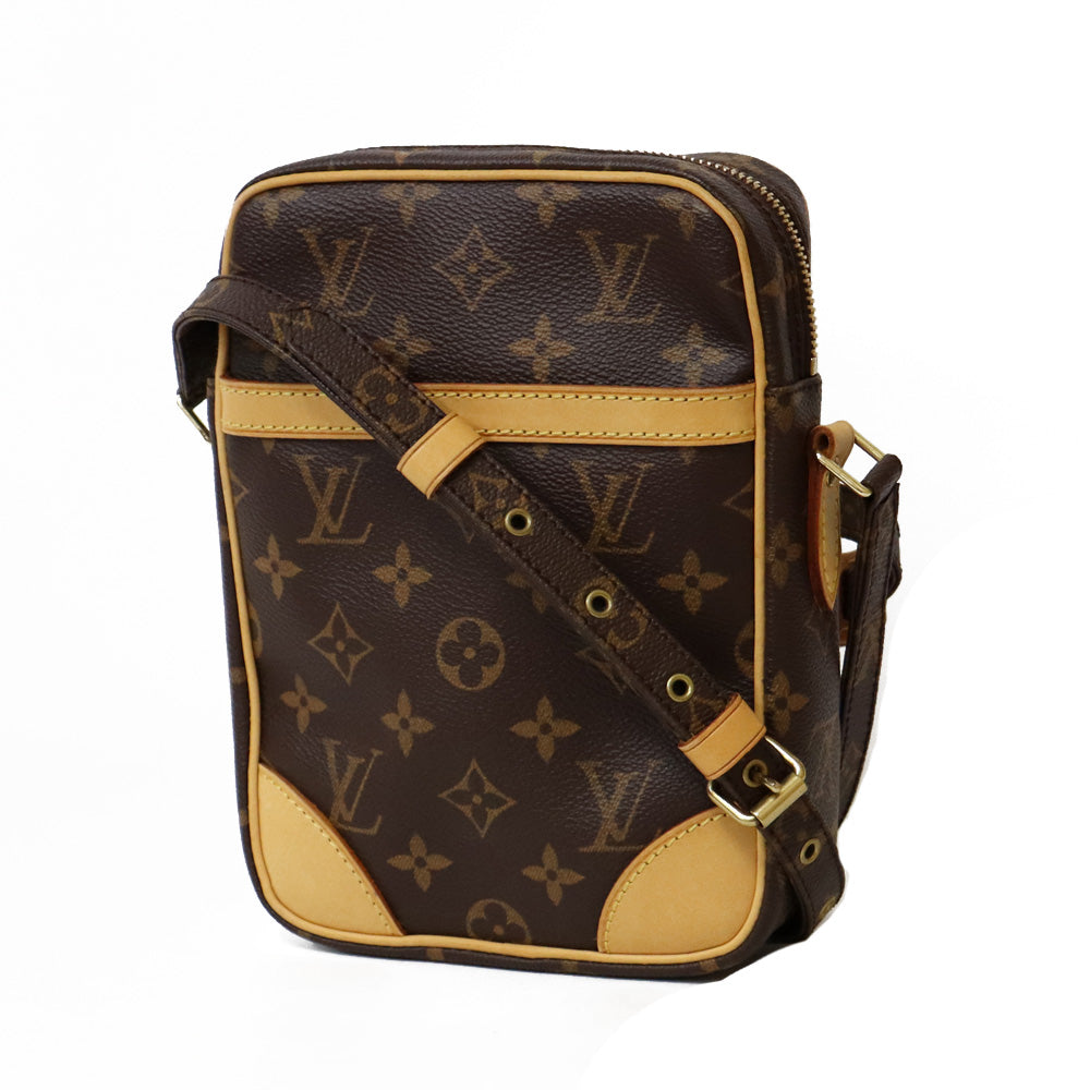 中古】 ルイ・ヴィトン LOUIS VUITTON ショルダーバッグ モノグラム ダヌーヴ モノグラムキャンバス M45266 ブラウン –  【公式】リサイクルキング オンラインショップ