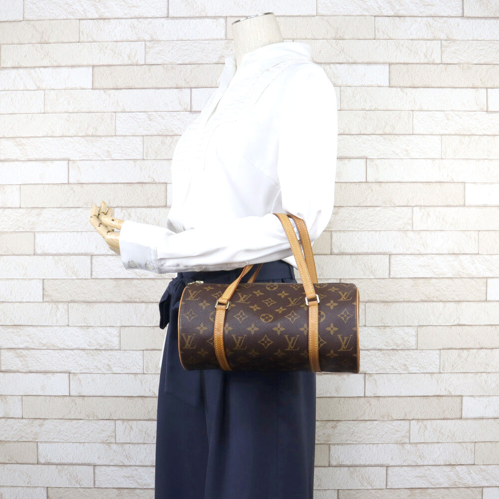 中古】 ルイ・ヴィトン LOUIS VUITTON ハンドバッグ モノグラム パピヨン26 モノグラムキャンバス M51386 ブラウン –  【公式】リサイクルキング オンラインショップ