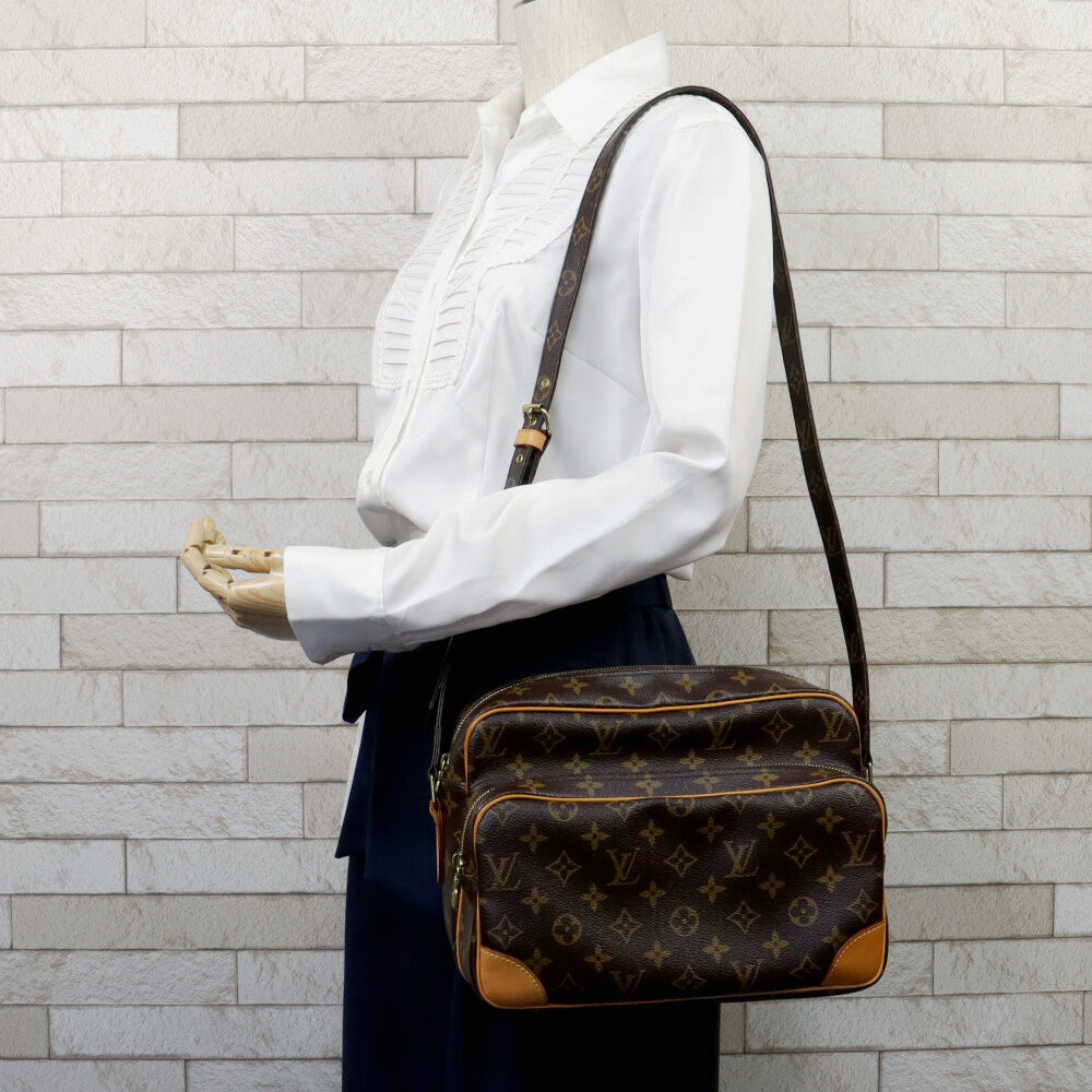 中古】 ルイ・ヴィトン LOUIS VUITTON ショルダーバッグ ショルダーバッグ モノグラム ナイル モノグラムキャンバス M452 –  【公式】リサイクルキング オンラインショップ