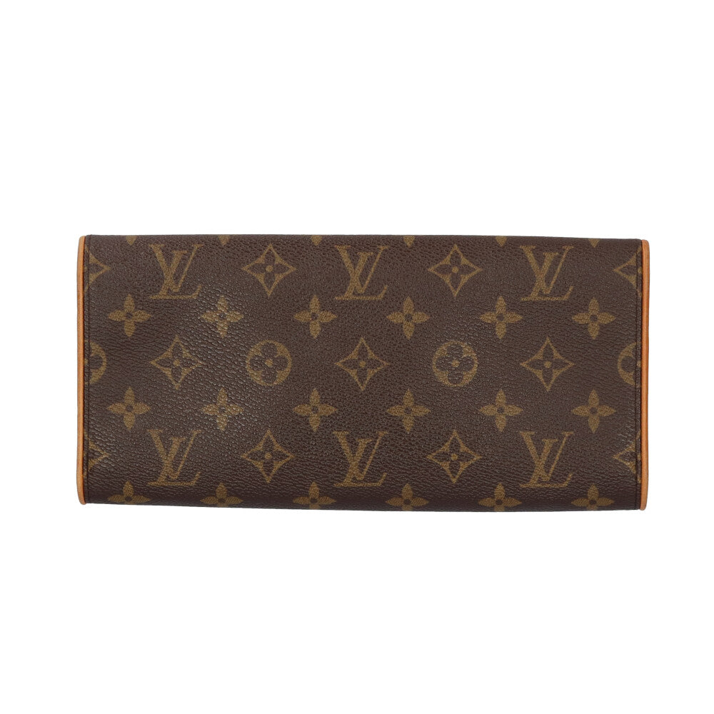 限界値下げ祭】 ルイヴィトン LOUIS VUITTON ポシェットツインGM モノグラム ショルダーバッグ ブラウン レディース 中古 –  【公式】リサイクルキング オンラインショップ