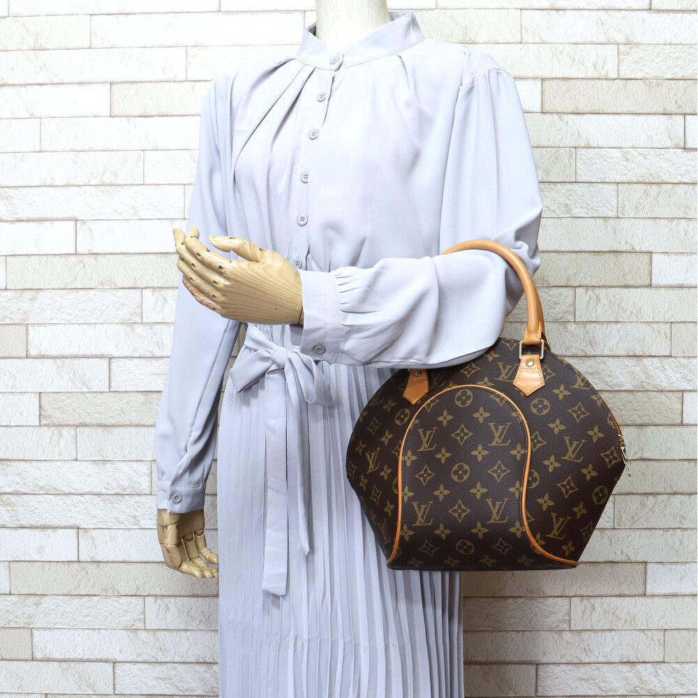 【中古】 ルイ・ヴィトン LOUIS VUITTON ハンドバッグ モノグラム エリプスPM モノグラムキャンバス M51127 ブラウン  レディース【SH】【BIM】