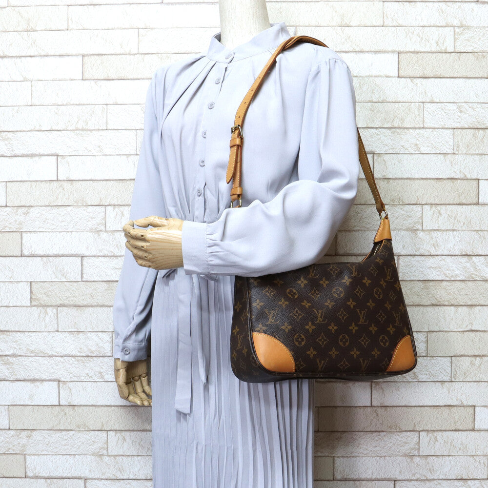 中古】 ルイ・ヴィトン LOUIS VUITTON ショルダーバッグ モノグラム ブローニュ30 モノグラムキャンバス M51265 ブラ –  【公式】リサイクルキング オンラインショップ