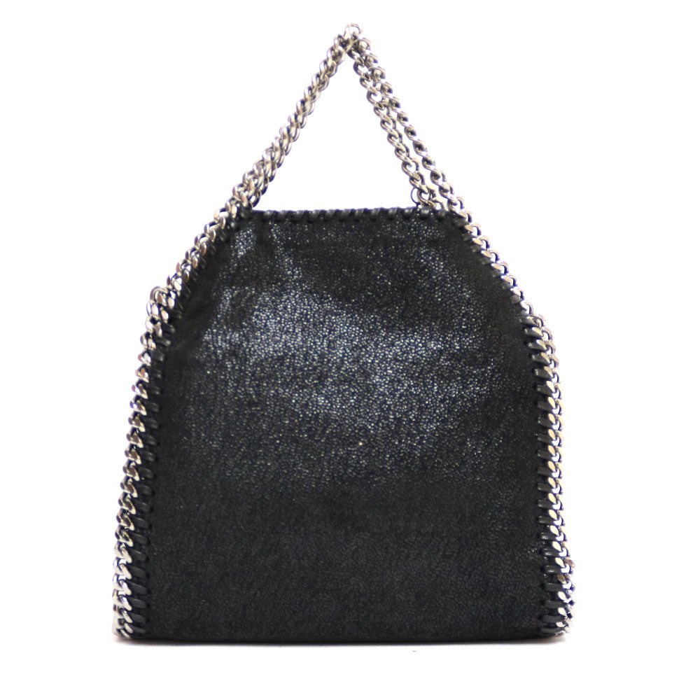 Used Stella McCartney Shoulder Bag Falabella Tiny Polyester Black Bl