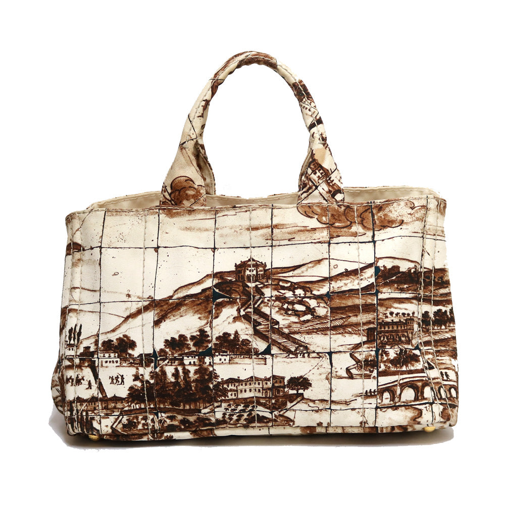 プラダ PRADA カナパトート L トートバッグ キャンバス ベージュ プラダ PRADA カナパトート L トートバッグ キャンバス ベージュ