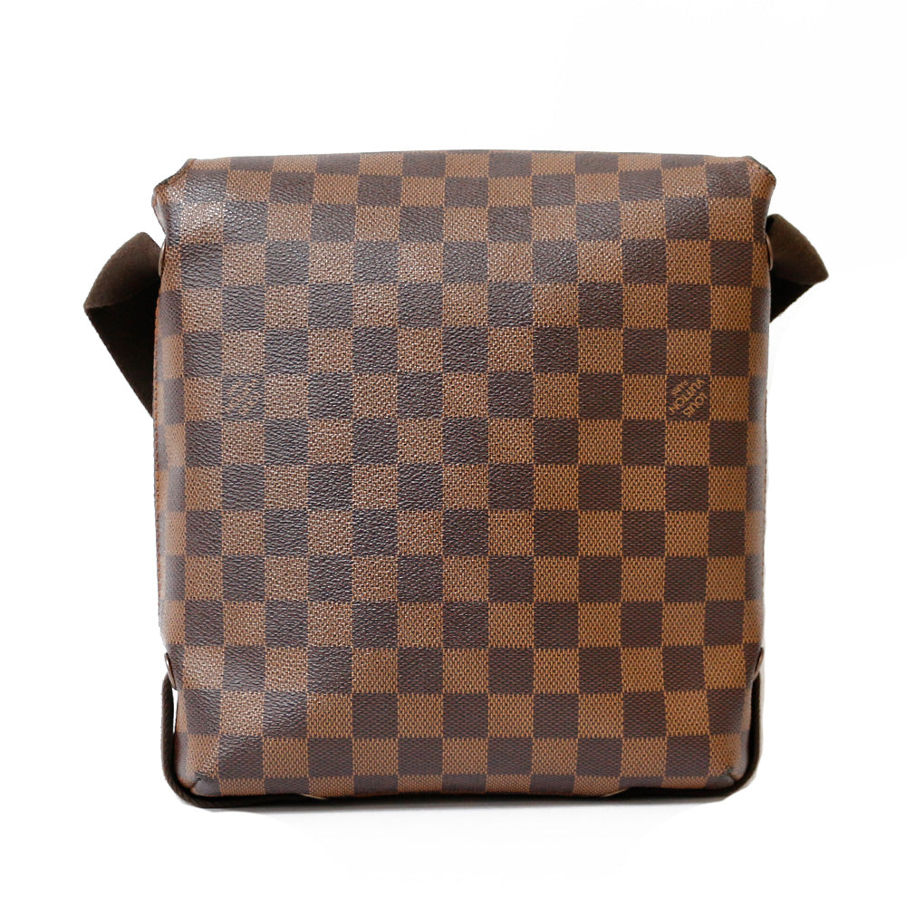 【限界値下げ祭】 ルイヴィトン LOUIS VUITTON ブルックリンPM ダミエ ショルダーバッグ ブラウン ユニセックス 中古