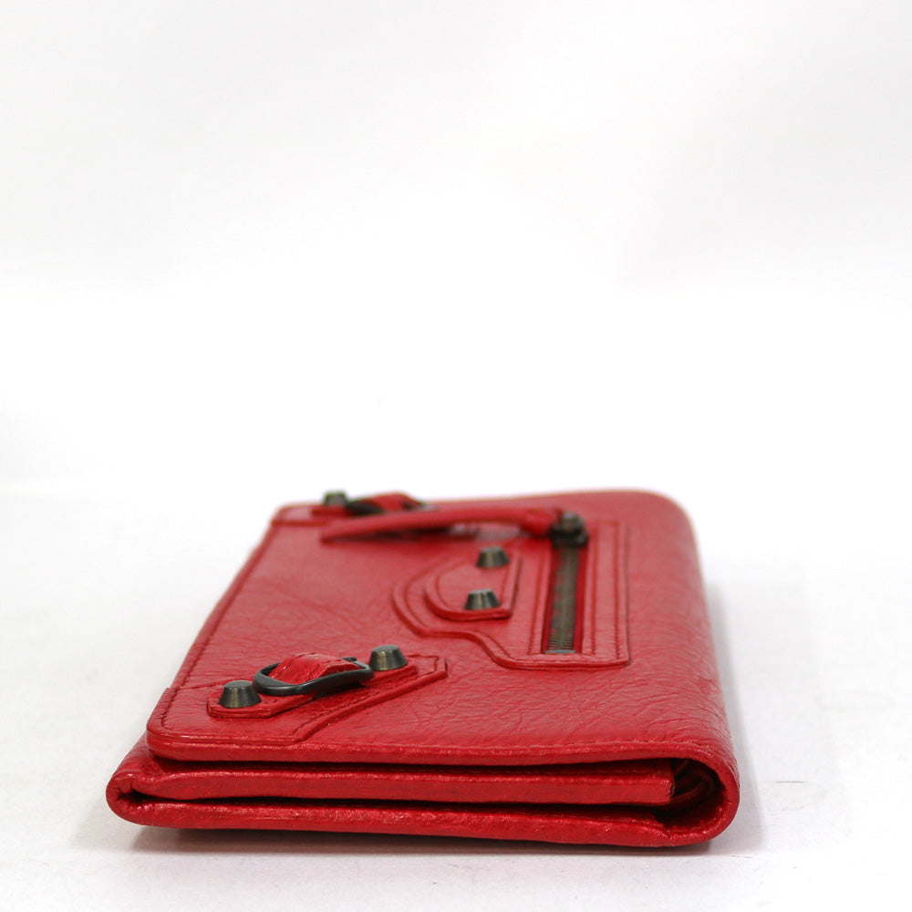 【美品】バレンシアガ 長財布 BALENCIAGA バレンシアガ 長財布 ラウンドファスナー 443655