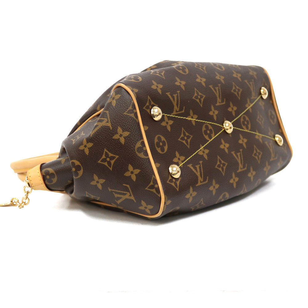 中古】 ルイ・ヴィトン LOUIS VUITTON ハンドバッグ モノグラム ティボリPM M40143 ブラウン レディース【BIM】 –  【公式】リサイクルキング オンラインショップ