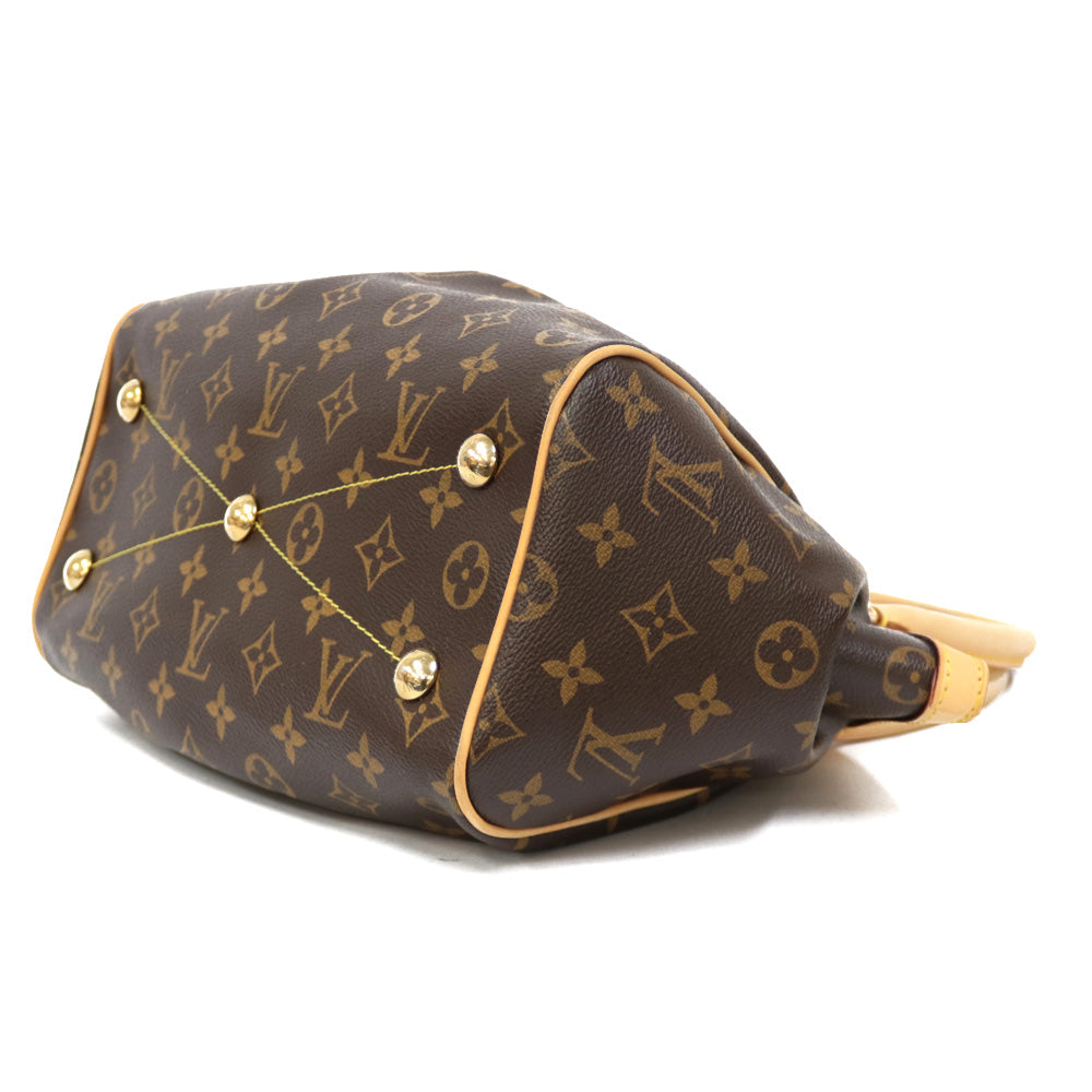 中古】 ルイ・ヴィトン LOUIS VUITTON ハンドバッグ モノグラム ティボリPM M40143 ブラウン レディース【BIM】 –  【公式】リサイクルキング オンラインショップ