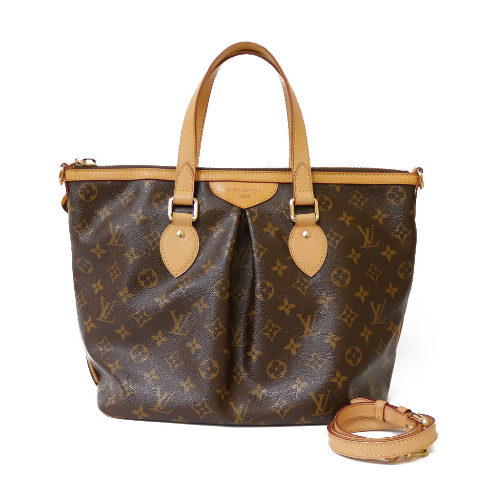 ルイヴィトン LOUIS VUITTON パレルモPM モノグラム ショルダーバッグ モノグラムキャンバス ブラウン レディース 中古 –  【公式】リサイクルキング オンラインショップ