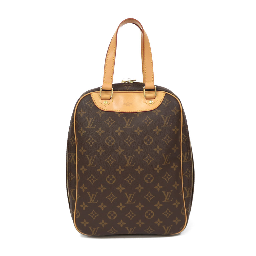 中古】 ルイ・ヴィトン LOUIS VUITTON ハンドバッグ モノグラム エクスキュルシオン M41450 ブラウン レディース【BI –  【公式】リサイクルキング オンラインショップ