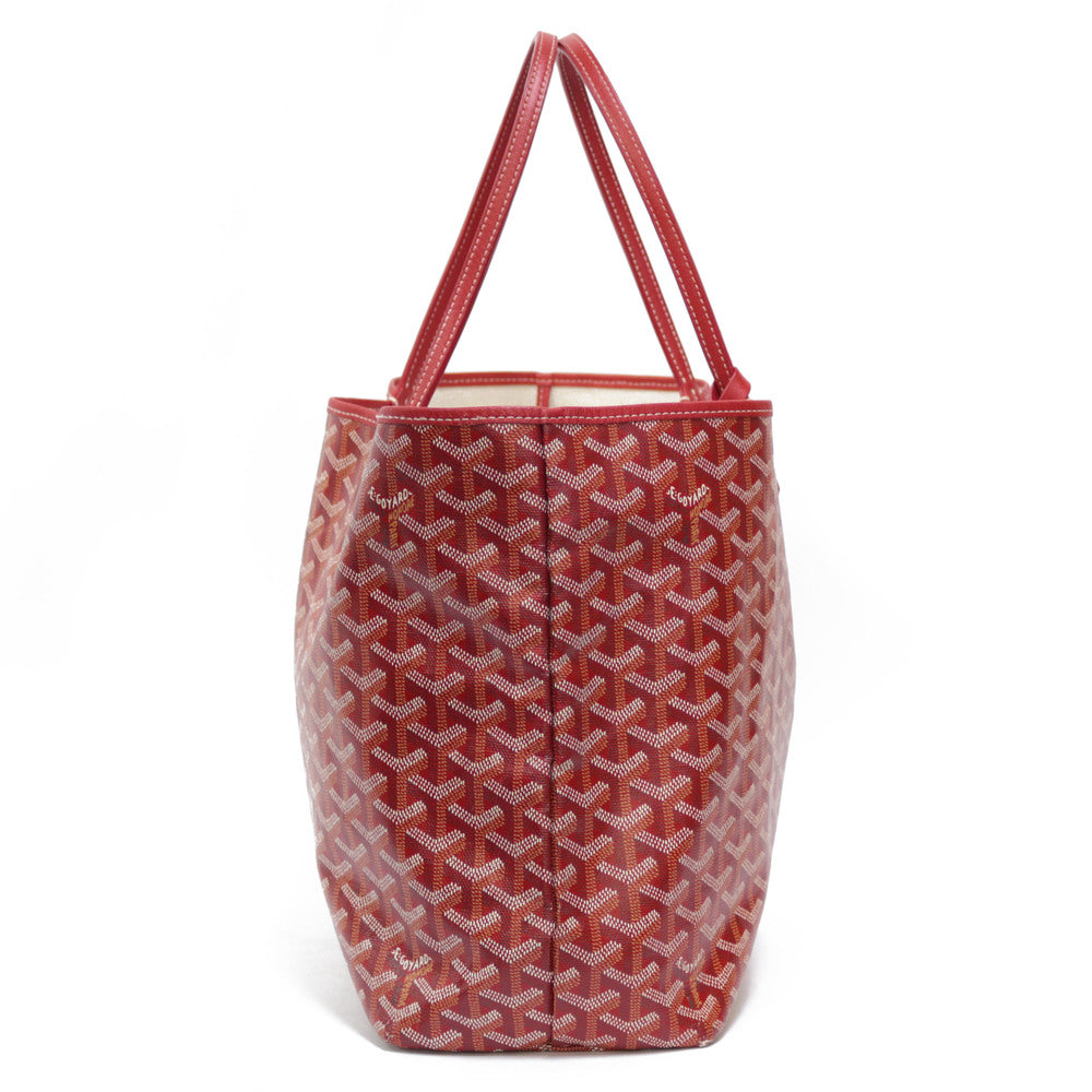 中古】 ゴヤール GOYARD トートバッグ サンルイ サンルイPM レザー 赤