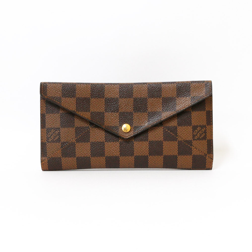 中古】 ルイ・ヴィトン LOUIS VUITTON 長財布 LV ダミエ ポルトフォイユ オリガミ ロン ダミエキャンバス N63097 –  【公式】リサイクルキング オンラインショップ