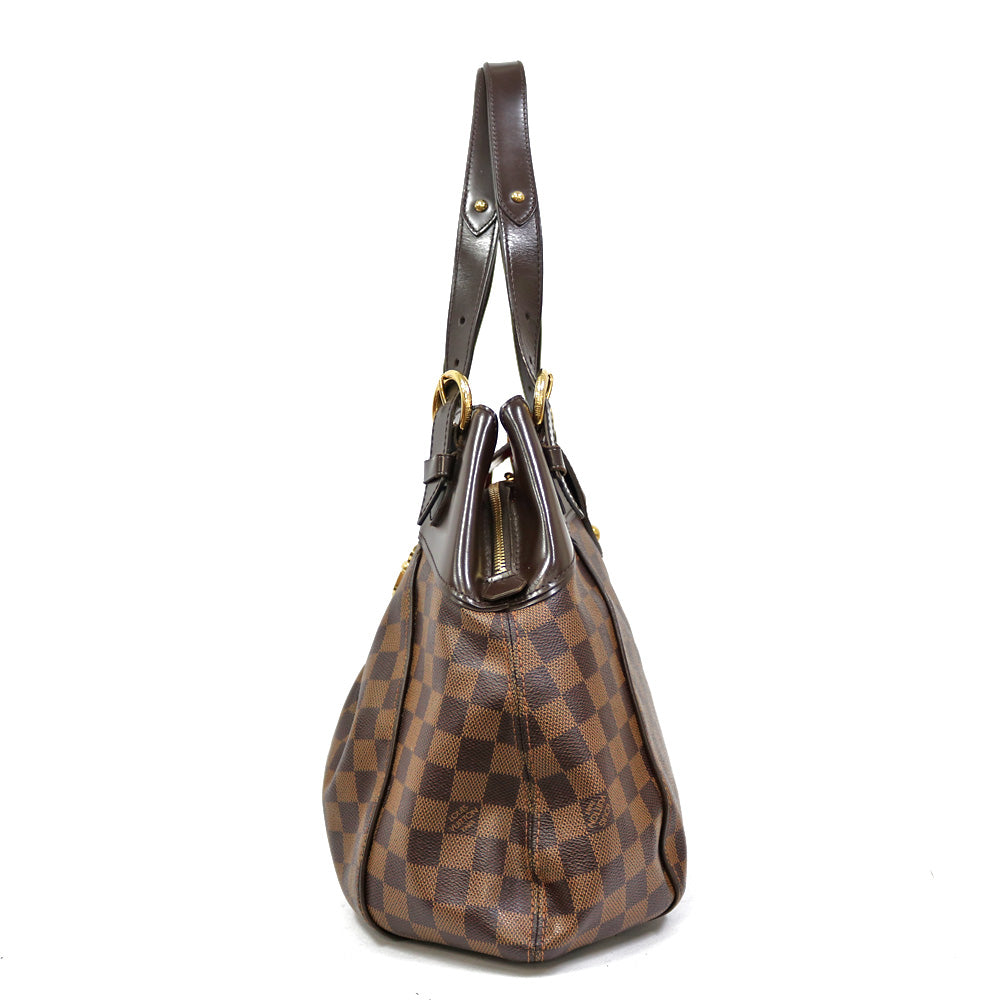 中古】 ルイ・ヴィトン LOUIS VUITTON ショルダーバッグ ダミエ システィナGM N41540 ブラウン レディース【BIM】 –  【公式】リサイクルキング オンラインショップ