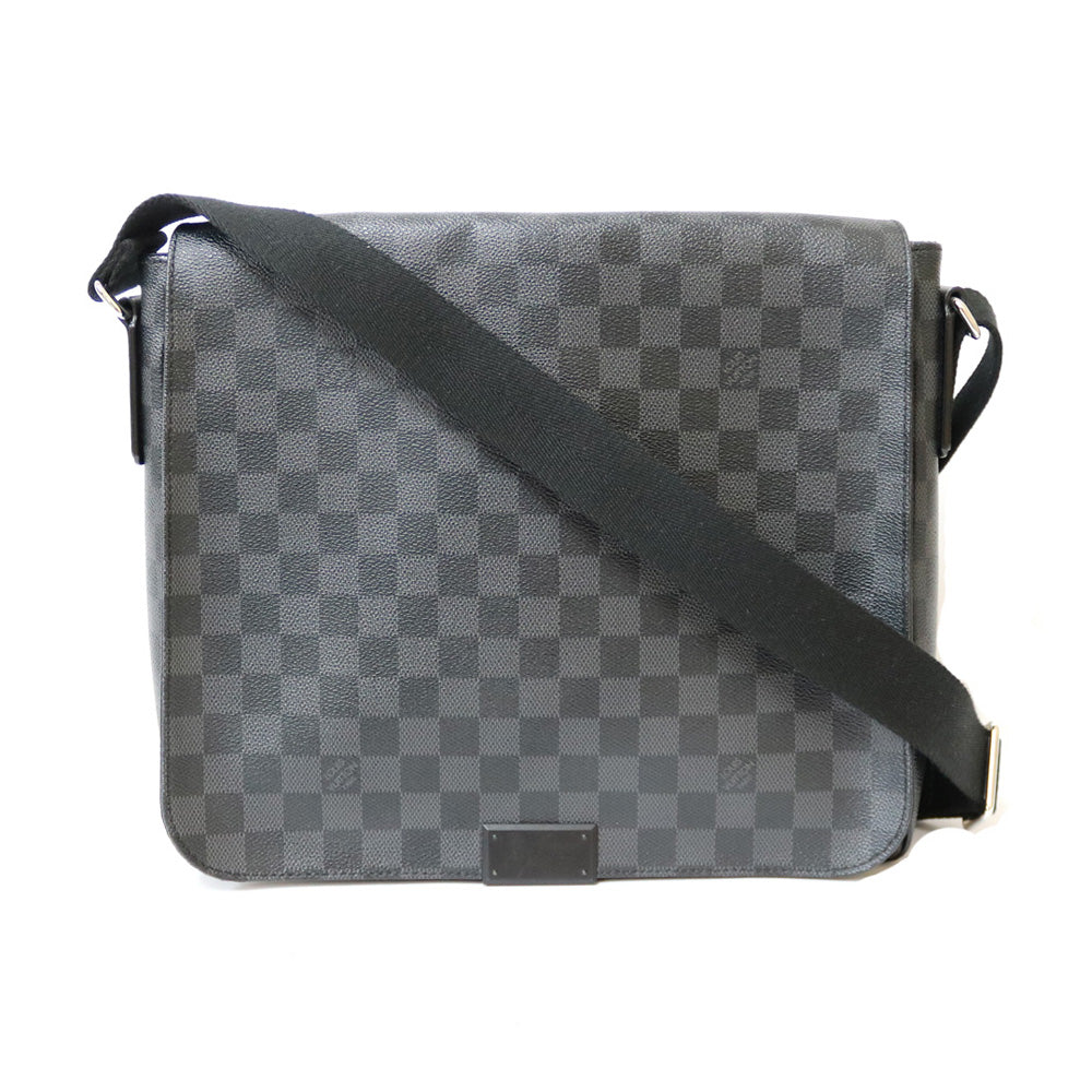 中古】 ルイ・ヴィトン LOUIS VUITTON ショルダーバッグ ダミエグラフィット ディストリクト ダミエグラフィットキャンバス N –  【公式】リサイクルキング オンラインショップ