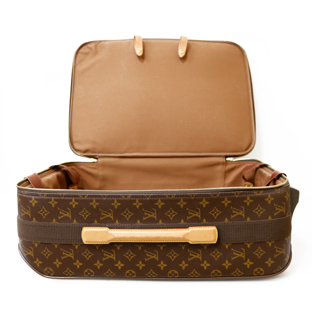 中古】 ルイ・ヴィトン LOUIS VUITTON スーツケース LV 旅行 ハンガー付き モノグラム ペガス60 モノグラムキャンバス –  【公式】リサイクルキング オンラインショップ