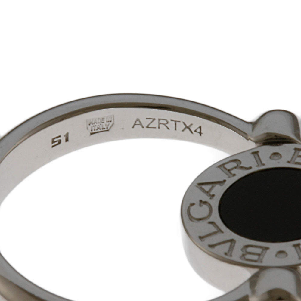 ブルガリ BVLGARI フリップリング ブルガリ・ブルガリ リング・指輪 8.5号 18金 K18ホワイトゴールド オニキス レディース –  【公式】リサイクルキング オンラインショップ