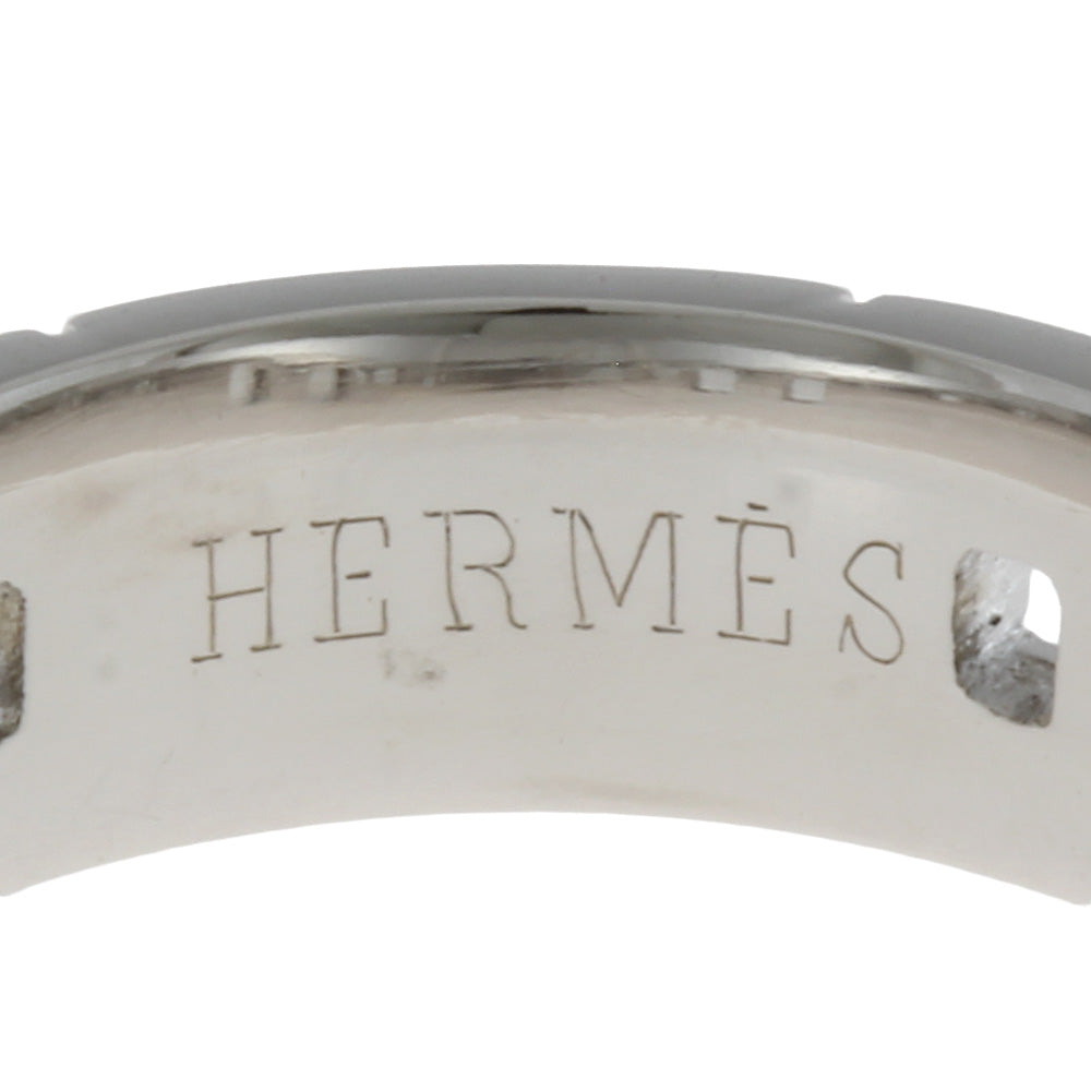 エルメス HERMES ヘラクレス #51 リング・指輪 11号 18金 K18ホワイトゴールド レディース 中古