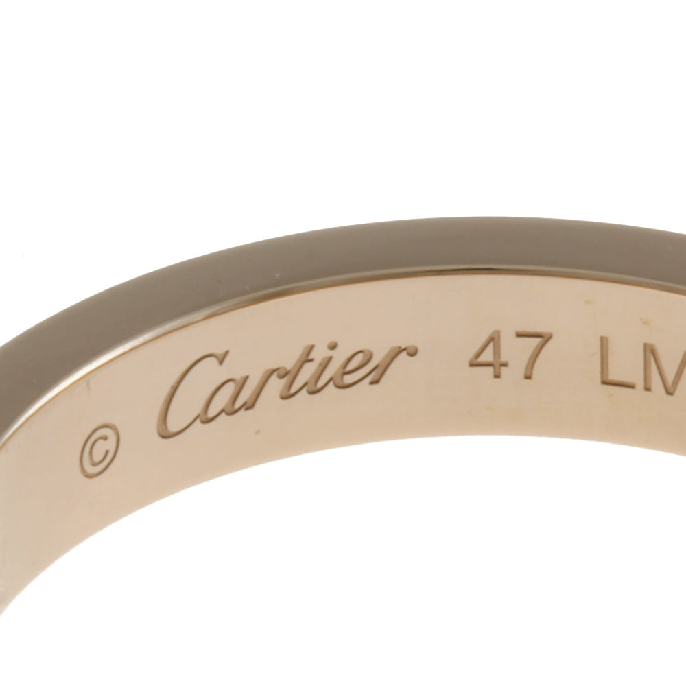 カルティエ CARTIER エングレーブド #47 リング・指輪 7号 18金 K18ピンクゴールド ダイヤモンド レディース 中古 –  【公式】リサイクルキング オンラインショップ