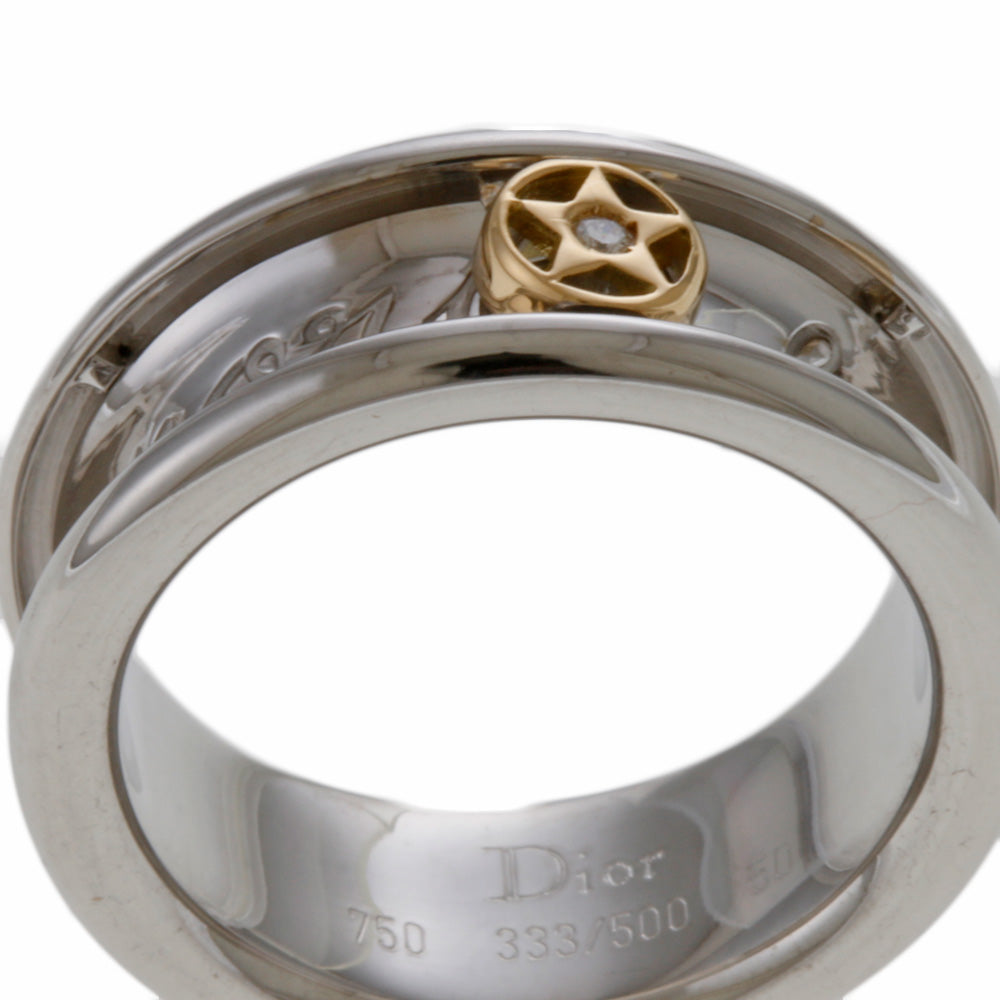 クリスチャンディオール リング 指輪 10.5号 18金 K18イエローゴールド ダイヤモンド レディース Christian Dior  クリスチャンディオール