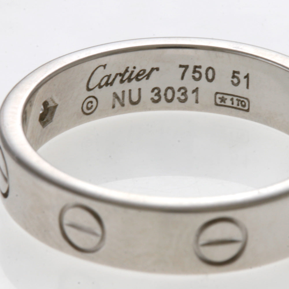 カルティエ CARTIER ミニラブ リング・指輪 11号 18金 K18ホワイトゴールド レディース 中古 – 【公式】リサイクルキング  オンラインショップ