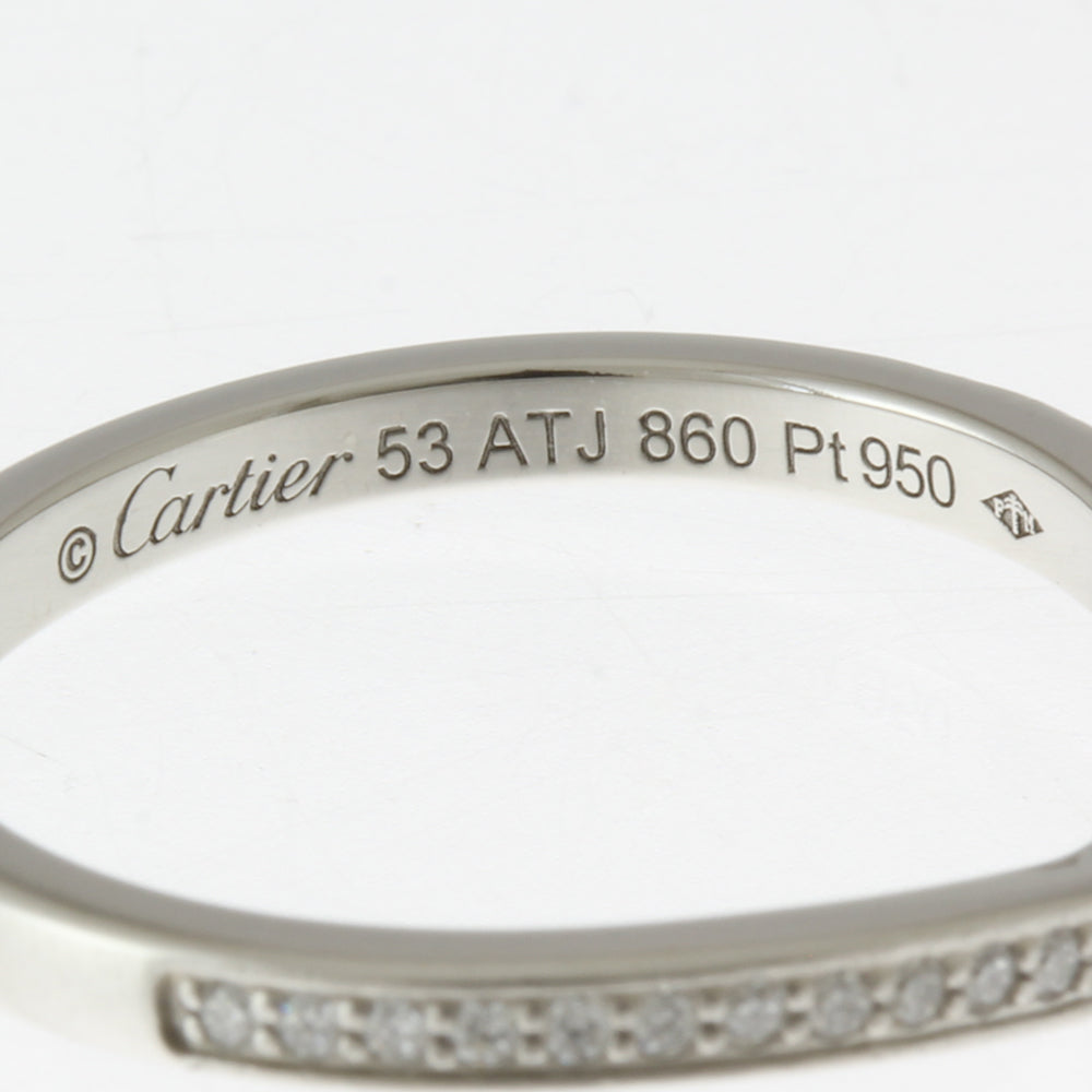 カルティエ CARTIER ハーフエタニティ バレリーナカーブ ウェディング #53 リング・指輪 12.5号 Pt950プラチナ ダイヤモ –  【公式】リサイクルキング オンラインショップ