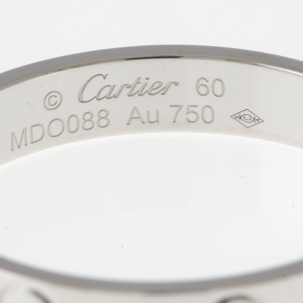 カルティエ CARTIER ミニラブリング #60 リング・指輪 19号 18金 K18ホワイトゴールド メンズ 中古 – 【公式】リサイクルキング  オンラインショップ