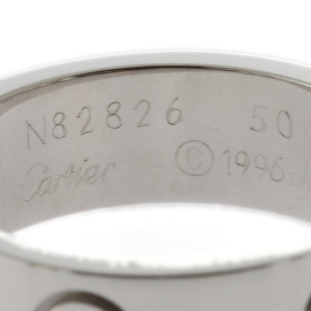 カルティエ ラブ リング 指輪 9.5号 18金 K18ホワイトゴールド レディース CARTIER 【中古】 – 【公式】リサイクルキング  オンラインショップ